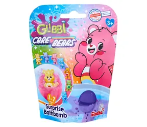 Simba Šumivá kúpeľová bomba Glibbi Starostliví medvedíci / 100 g / prekvapenie 1 zo 7 medvedíkov / biologicky odbúrateľná