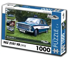 RETRO-AUTA Puzzle č. 4 Väz 2101 VB (1973) / 1000 dielikov