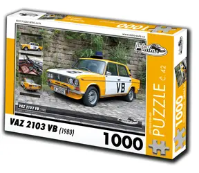 RETRO-AUTA Puzzle č. 42 VAZ 2103 VB (1980)