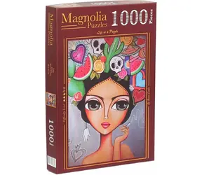 MAGNOLIA Puzzle Frida / 1000 dielikov / 48 x 68 cm