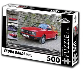 RETRO-AUTA Puzzle Škoda Garde (1983)
