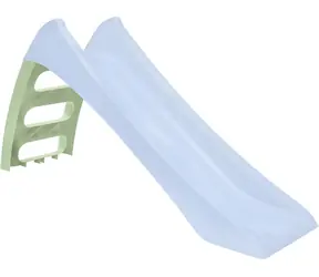 MOCHTOYS Šmykľavka 116cm svetlo modrá / s napojením na hadicu / protišmykové schodíky / 123 × 36 × 62,5 cm