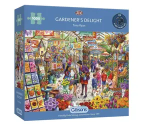 GIBSONS Puzzle Záhradníkovo potešenie / 1000 dielikov / 68 x 49 cm
