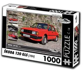 RETRO-AUTA Puzzle č. 14 Škoda 120 GLS (1984)