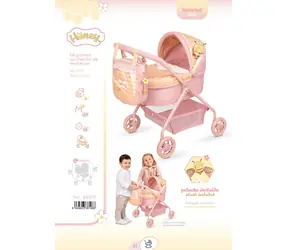 DECUEVAS 86070 Môj prvý kočík pre bábiky Honey 2026