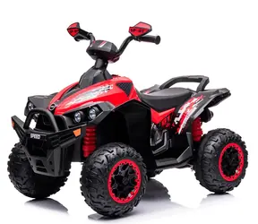 CHIPOLINO Elektrické vozítko Štvorkolka ATV Speed červená / 2x 35 W / Li- ION 10,8 V/5Ah / do 4,3 km/h / svetla a hudba