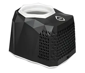 Iceberg Thermal IceFLOE Aurora čierna / Termoelektrický chladič plechoviek / 0,355 l / USB/AC / 27 W / LED podsvietenie