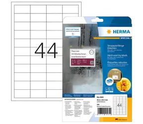 Herma Outdoor etikety biele 48,3x25,4 mm / Etikety / vodeodolné / 440 ks / A4