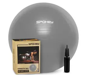Spokey FITBALL šedá / Gymnastická lopta / 75 cm