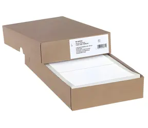 Herma Tabelačné etikety 147,32x99,2 mm / biele, perforované / 1000 ks