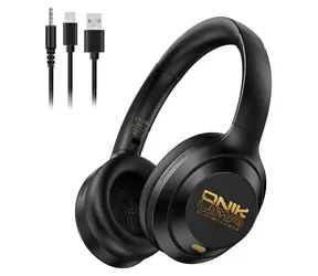 Onikuma GT811 čierna / Herné slúchadlá / Bluetooth 5.4 / ANC / mikrofón / výdrž 55 h