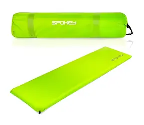 Spokey FATTY zelená / Samonafukovacia karimatka / 180x50x5 cm / R- Value 3