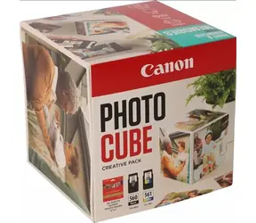 Canon PG-560 a CL-561 Photo Cube White Blue / Sada atramentových kaziet / originálny / fotopapier 5x5 40 ks