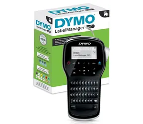 Dymo LabelManager 280 / Tlačiareň samolepiacich štítkov / 180 x 180 DPI / LCD displej / USB / Li- ION