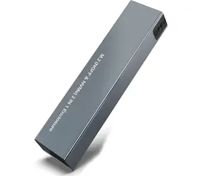 Zenwire Externý box pre M.2 NVMe/SATA SSD / Box pre SSD / USB-C 3.2 Gen 2