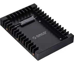 Orico 1125SS-V1-BK-EP čierna / Montážny rámček / 2,5 "do 3,5" / plast / hot-swap