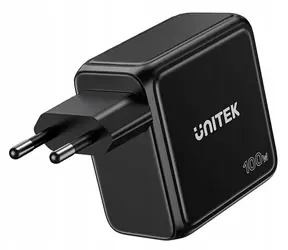Unitek P1131ABK01- EU čierna / Nabíjačka / 3x USB-C / 1x USB-A / 100 W / PD 3.0