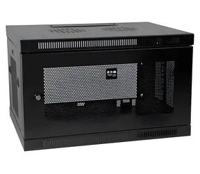 EATON Tripp Lite SmartRack SRW6U čierna / Rozvádzač / Nástenný / 6U / hĺbka 444 mm / nosnosť 90,7 kg