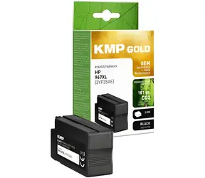 KMP GOLD HP 967XL (3JA31AE) černá