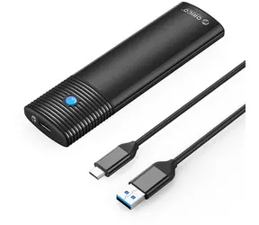 Orico externý box pre M.2 SATA SSD čierna / Externý box / USB-C / 5 Gbps