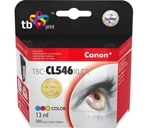 TB Print alternatívny atrament kompatibilný s Canon CL546XL farebná / Atramentová kazeta / 13 ml / cca 300 strán