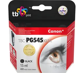 TB Print alternatívny atrament kompatibilný s Canon PG545XL čierna / Atramentová kazeta / 15 ml / cca 400 strán