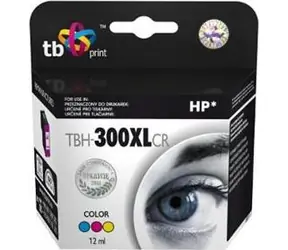 TB alternatívna atramentová kazeta pre HP CC644EE (No.300XL) farebná / Atramentová kazeta / 12 ml / 251-500 str.