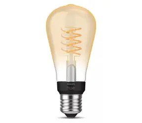 Philips Hue Filament ST64 E27 7W / Inteligentná LED žiarovka / Zigbee / Bluetooth / Energetická trieda G