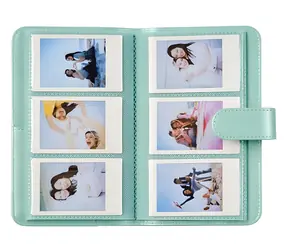 Fujifilm INSTAX Mini Album zelená / Fotoalbum / pre instax mini fotografie / kapacita 108 fotografií / PU koža
