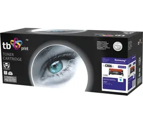 TB CLT-C406S / Kompatibilný toner / Samsung CLP-365 / 1000 strán / Azúrová
