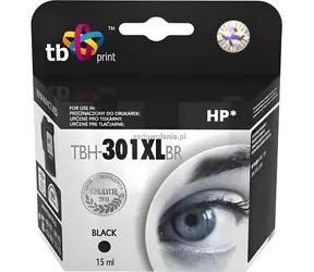 TB kompatibilná kazeta pre HP CH563EE No.301XL čierna / Atramentová kazeta / 15 ml / až 480 strán