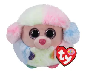 Ty Plyšová hračka Puffies RAINBOW / viacfarebný pudel