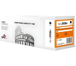 TB TO-C310BN čierna / Kompatibilný toner / pre OKI C310/C330/C510/C530 / 3500 strán