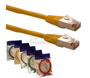 Optix FTP patch kábel Cat5e žltý / Patch kábel / 1 m