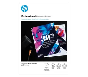 HP Prof Business Glossy / Papier do tlačiarne / lesklý / A4 / 180 g/m2 / 150 listov