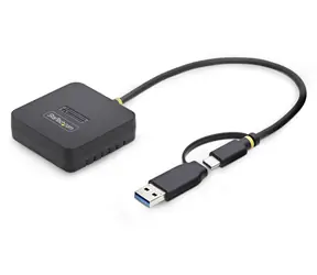 StarTech USB-C/USB-A na M.2 NVMe SSD dok čierna / Dokovacia stanica / USB 3.2 Gen 2 Type-C / 10 Gbit/s