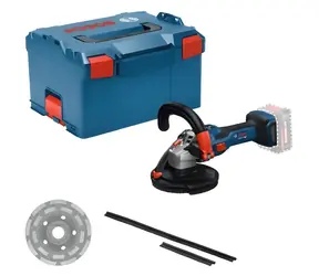 BOSCH GBR 18V-15 S Professional / Aku brúska na betón / 125 mm / 3 rýchlosti / bez batérie a nabíjačky
