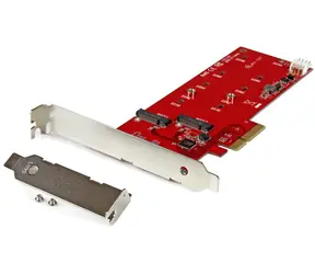 StarTech radič 2x M.2 SSD / Radič / PCIe / ASMedia ASM1062