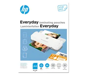 HP Everyday Laminovacie fólie A4 80 mic / Laminovacie fólie / lesklé / 25 ks