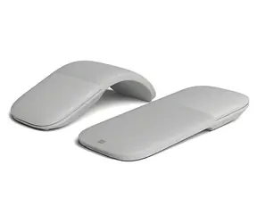 Microsoft Surface Arc Mouse svetlo šedá / Bezdrôtová myš / BlueTrack / skladacia