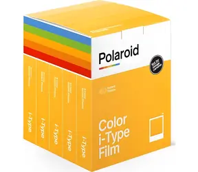 Polaroid instantný film i-Type biely rámček / Instantný film / 40 ks / 8,9x10,8 cm / ISO 640