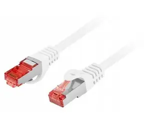 Lanberg CAT6 S/FTP 20m biela / Patch kábel / LSZH / CU / Fluke Passed