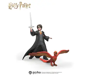 Schleich Figúrka Harry Potter Harry a Fawkes s mečom
