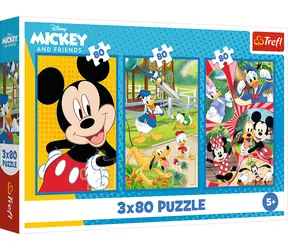 Trefl Puzzle Tím Mickey Mouse