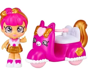 TM Toys Bábika Kindi Kids Minis Lippy Lulu / so skútrom / od 3 rokov