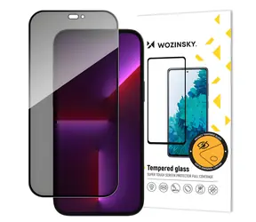Wozinsky Privacy tvrdené sklo Apple iPhone 14 Pro Max / Ochranné sklo / Anti-Spy filter