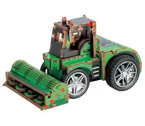 2KIDS TOYS 3D drevená skladačka Kyprič / Skladačka / 54 dielikov / drevo / od 6 rokov