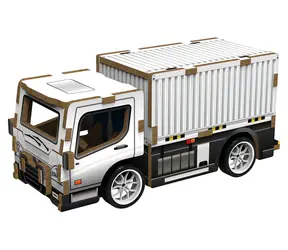 2KIDS TOYS 3D drevená skladačka Nákladné auto / Na natiahnutie / 6+ rokov