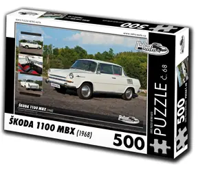 RETRO-AUTA Puzzle č. 68 Škoda 1100 MBX (1968)