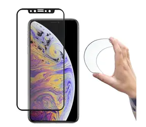 Wozinsky Full Cover Flexi Nano transparentné / Hybridné sklo / iPhone 14 Max, 13 Pro Max / s rámčekom
